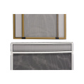 Retractable Fiberglass Mesh Aluminum Window Screen Frame